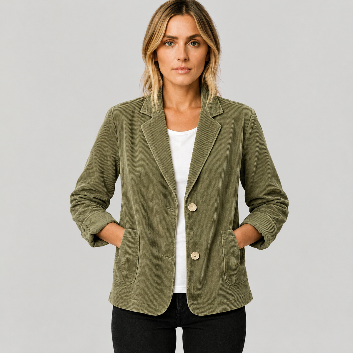Greta | Single Breasted Blazer