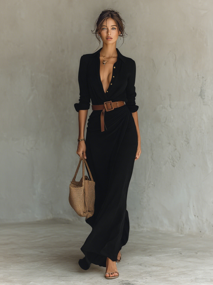 Greda | Robe longue décontractée