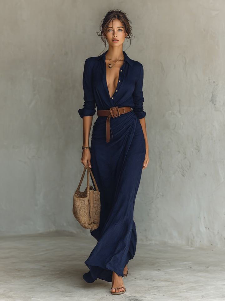 Greda | Robe longue décontractée