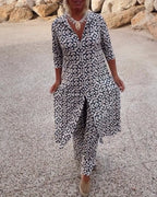 Claudia | Button-front set