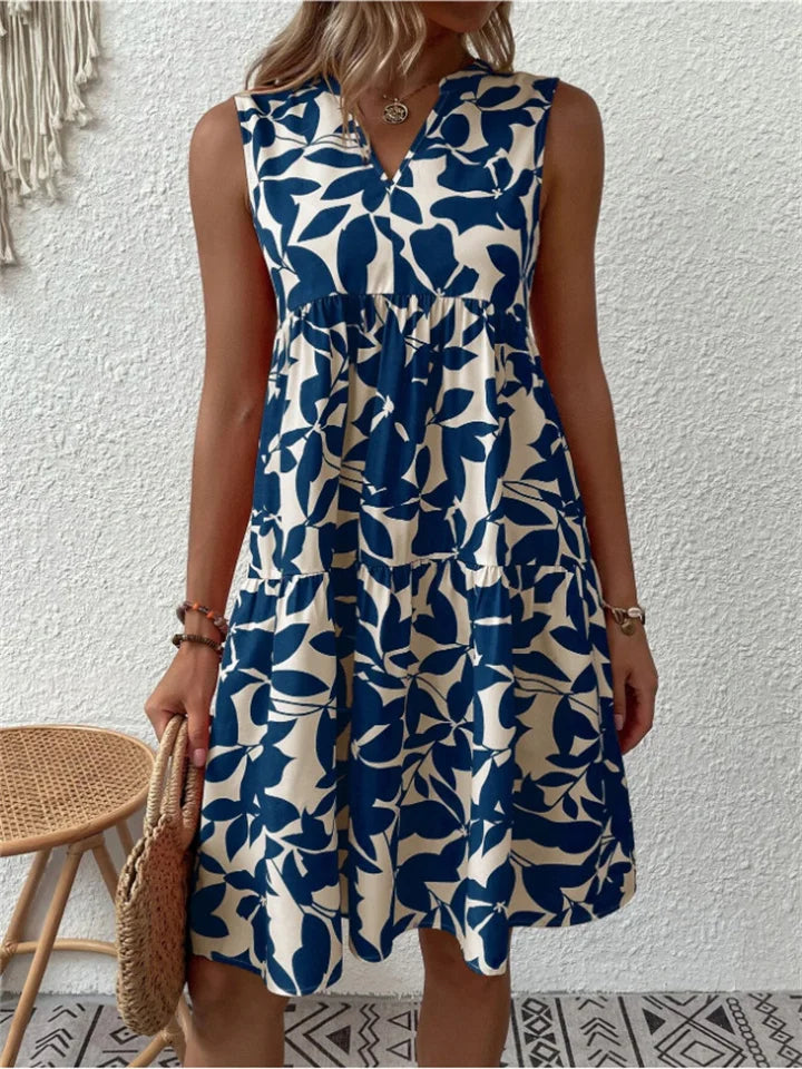 Tasha | Robe évasée et fleurie