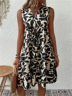 Tasha | Robe évasée et fleurie