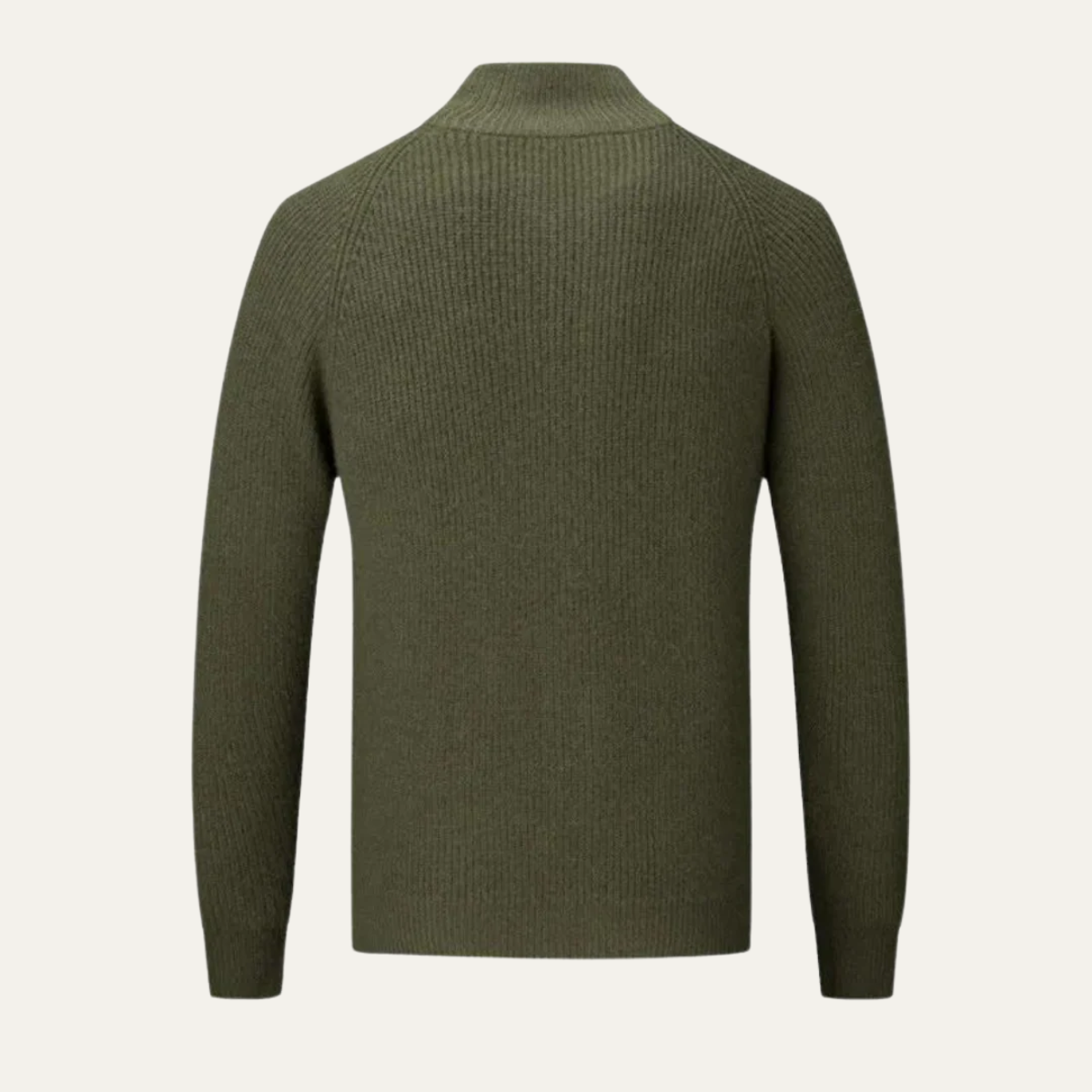 The Richmond Men’s Elegant Merino Wool Zip Up Cardigan