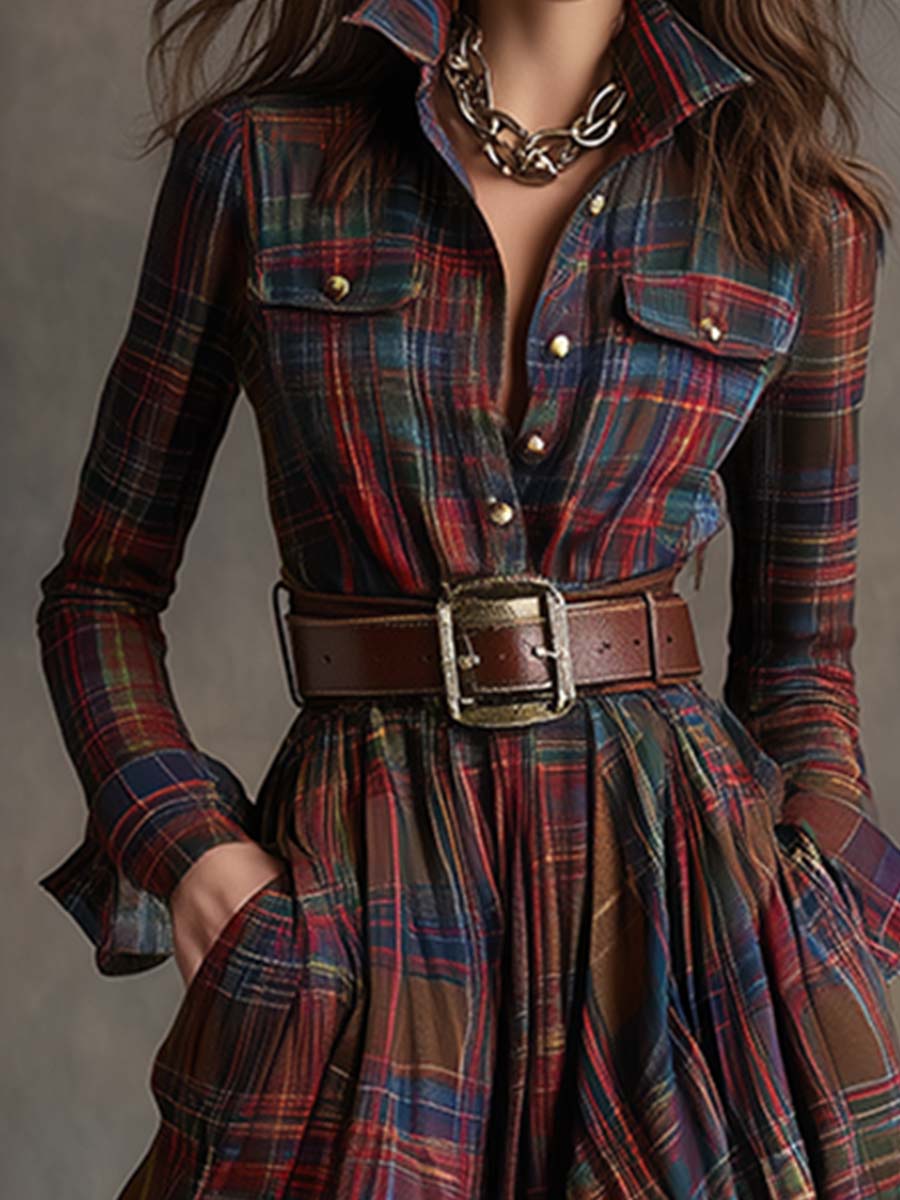 Scarlett | Robe ceinturée