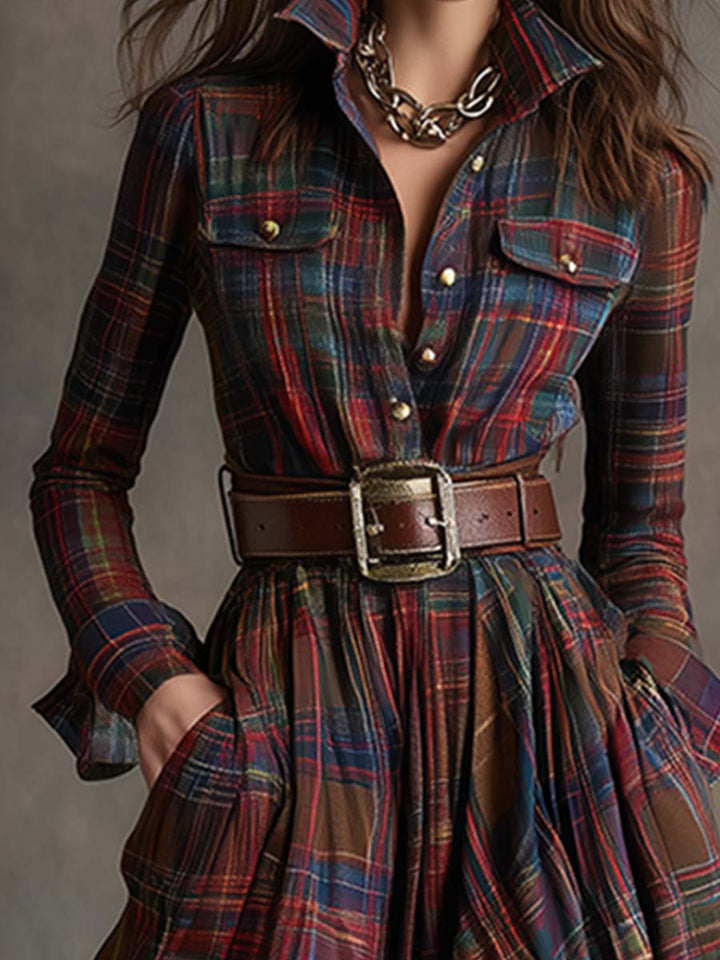 Scarlett | Robe ceinturée