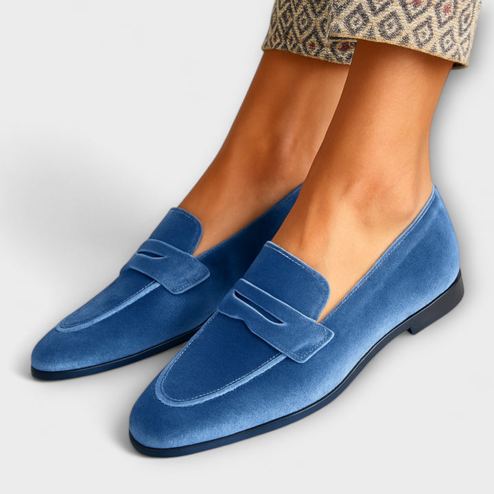 Belrose | Mocassins en velours doux