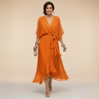 Montserrat | V-neck dress