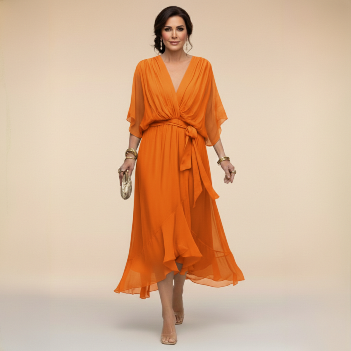 Montserrat | V-neck dress