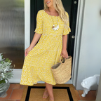 Solene | Robe midi décontractée