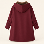 Adelyn | Cozy Sherpa-Lined Hooded Coat