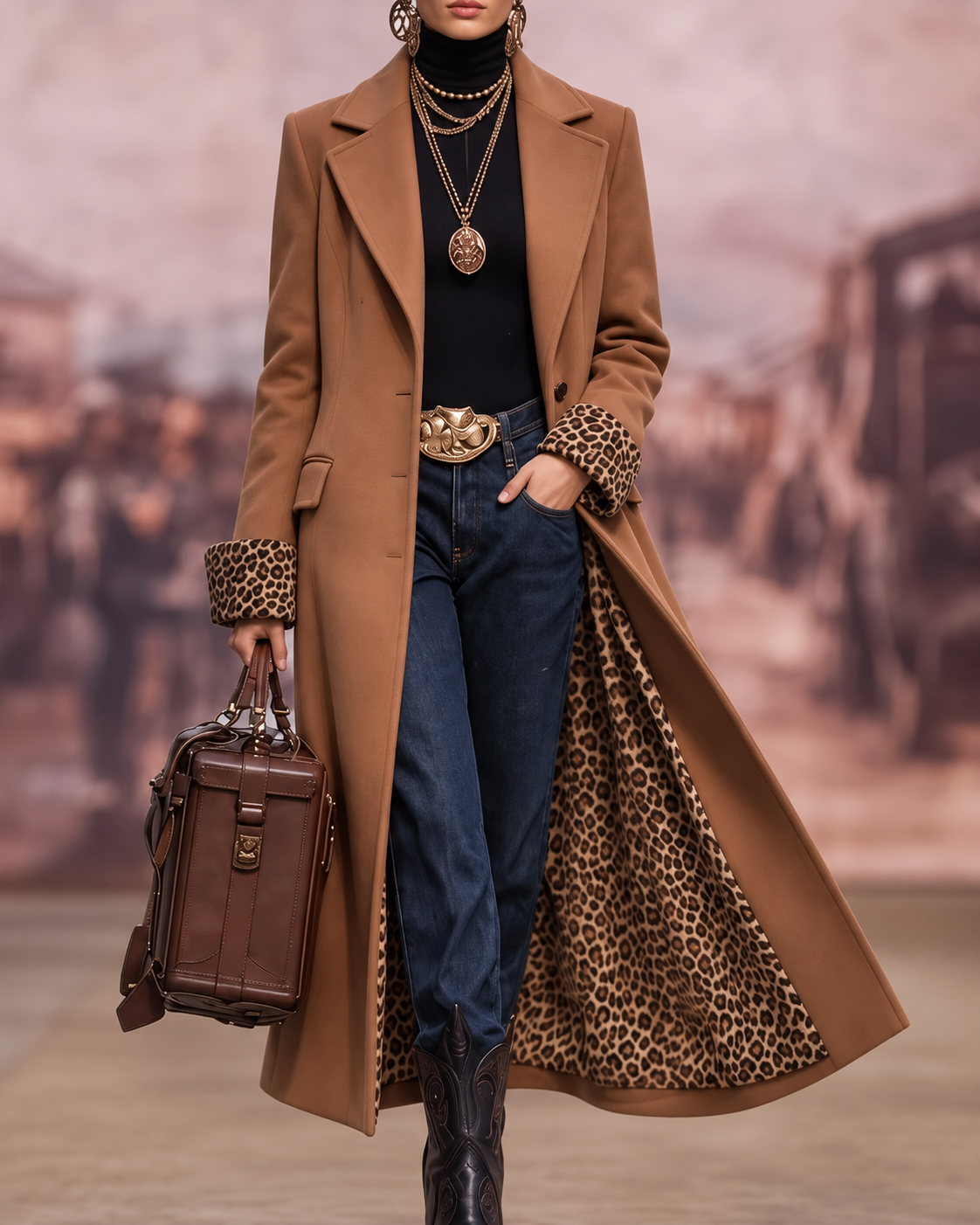 Madeline | Elegant Long Tailored Coat