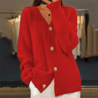 Lenna | Elegant button knit cardigan