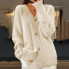 Lenna | Elegant button knit cardigan