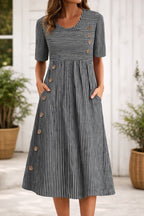 Carlota | Striped Summer Dress