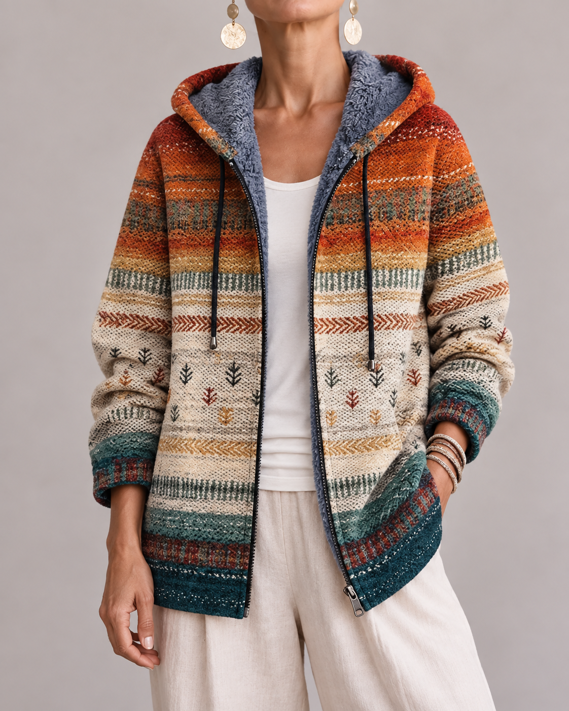Ella | Art-Inspired Luxurious Hoodie