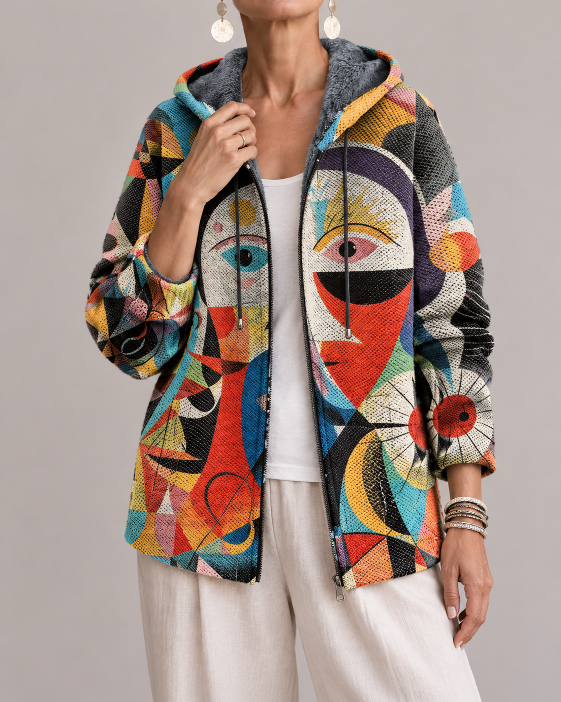Harper | Luxurious Art-Inspired Hoodie