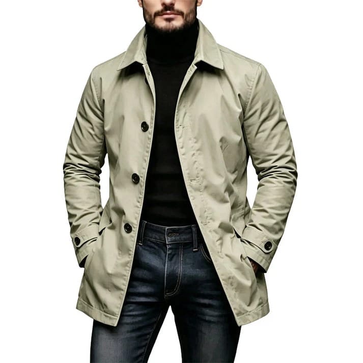 Lachlan | Water-Resistant Tailored Coat