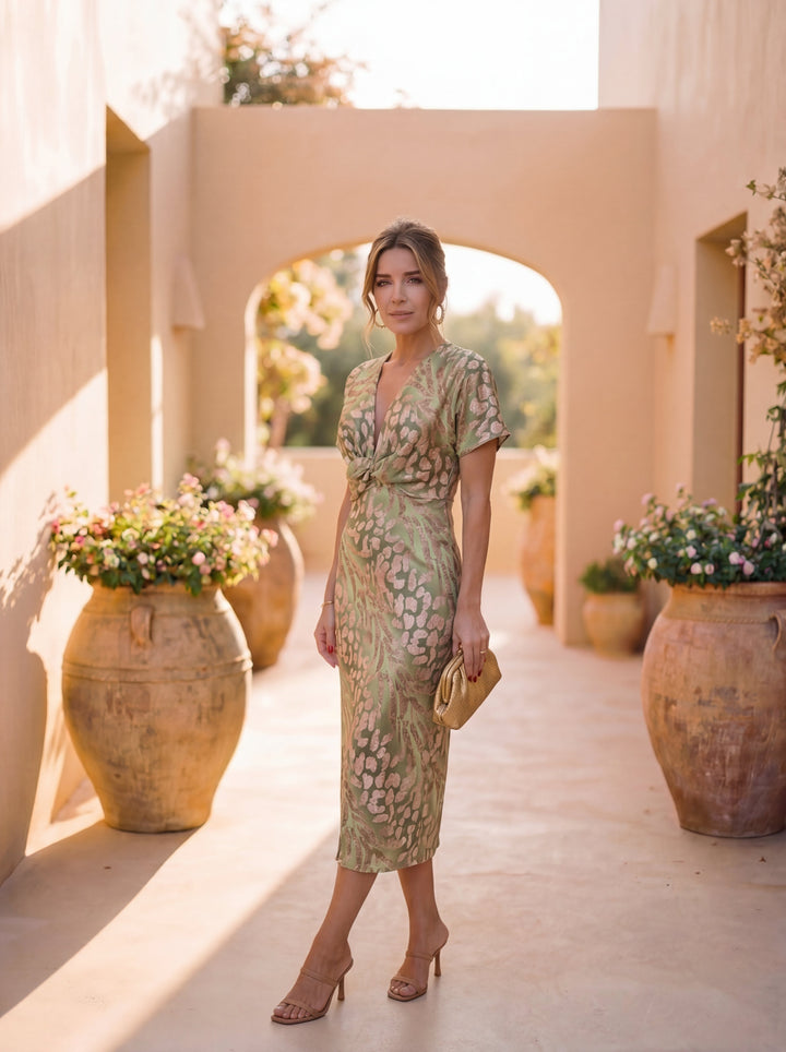 Sabina | Robe Midi Élégante