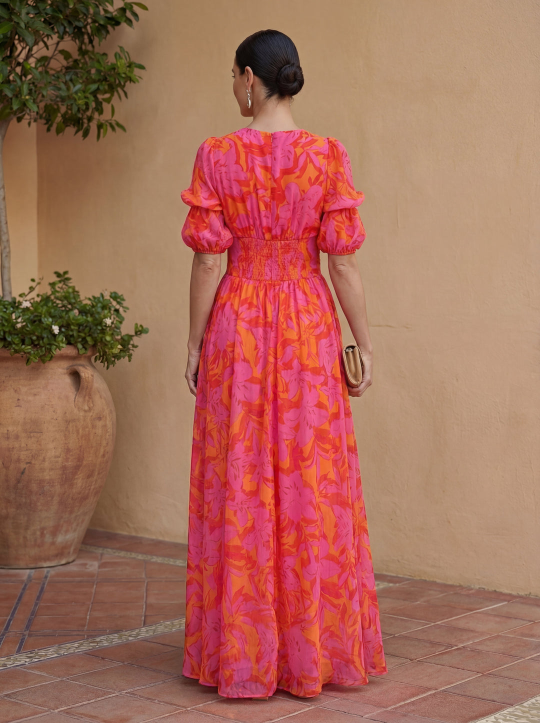 Olvera | Robe habillée à imprimé