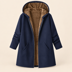 Adelyn | Cozy Sherpa-Lined Hooded Coat