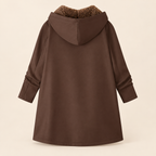 Adelyn | Cozy Sherpa-Lined Hooded Coat