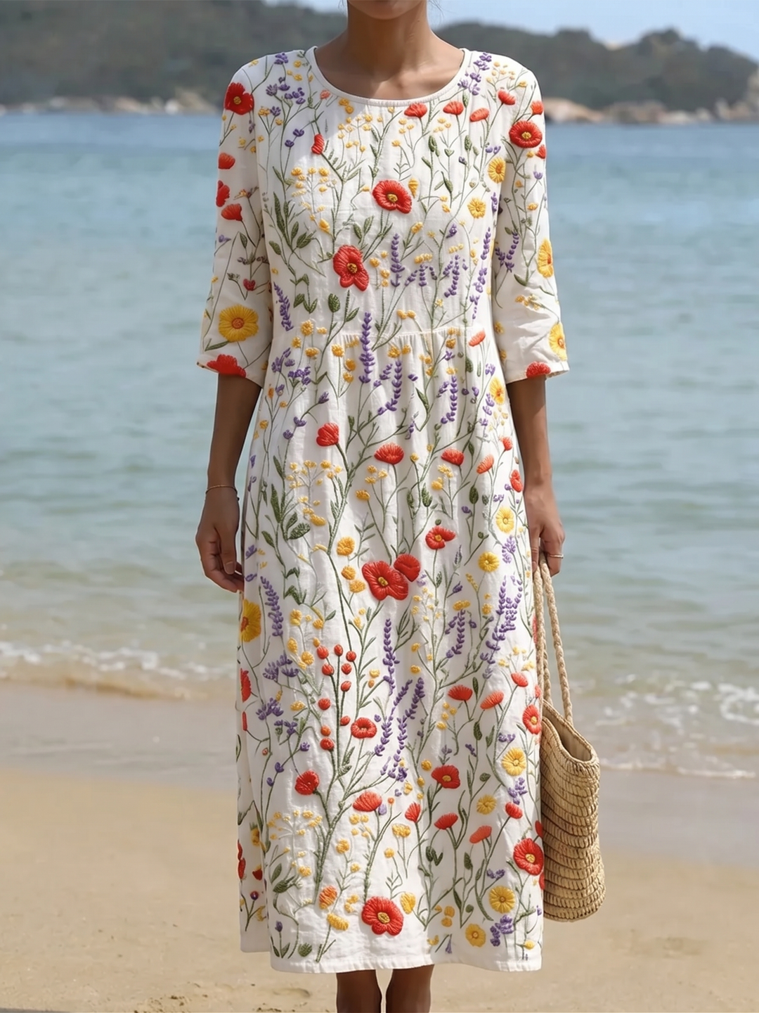 Christina | Robe imprimée florale