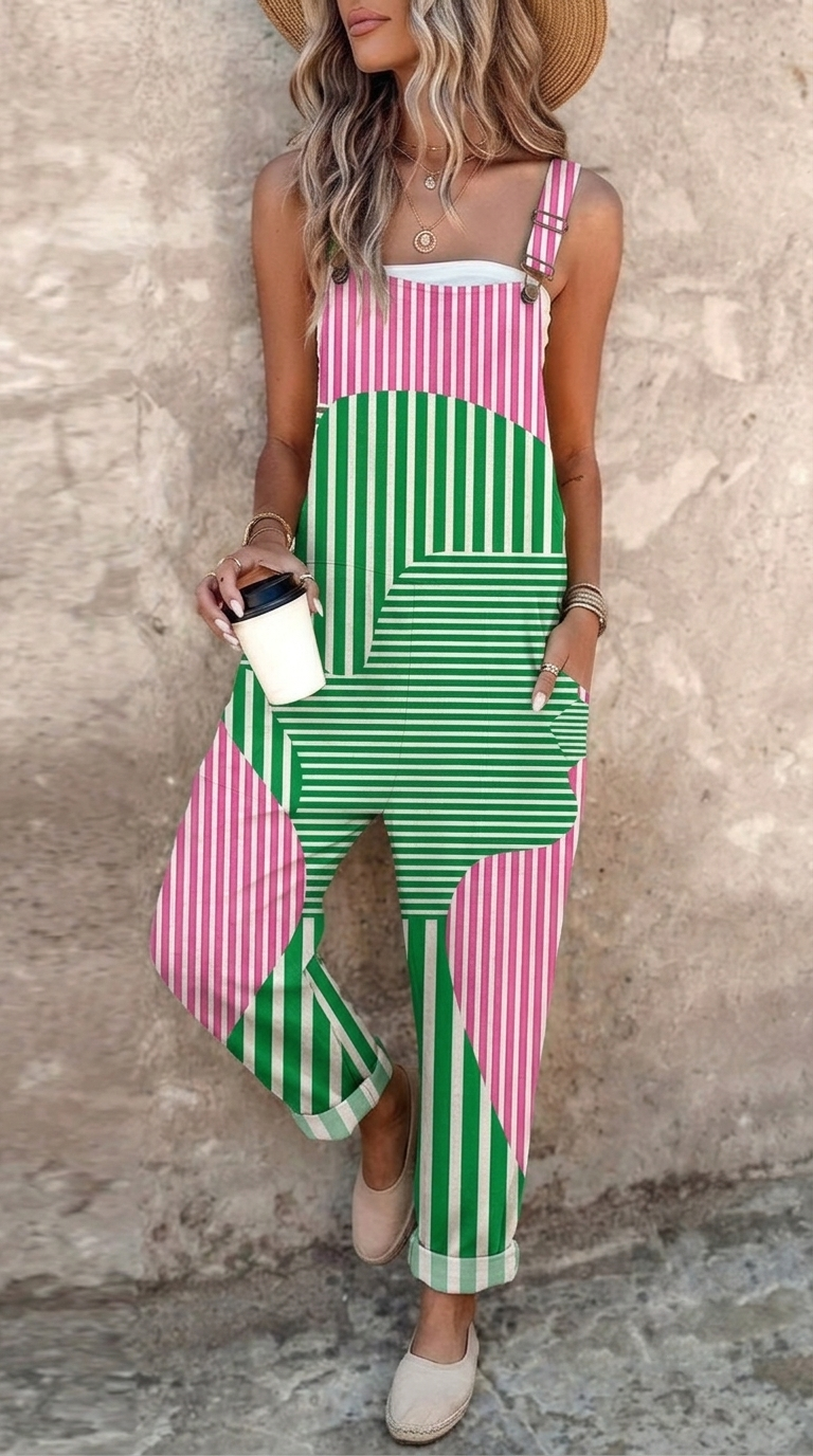 Aminta | Comfortable Printed Jumpsuit