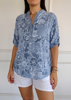 Cassie | Floral print blouse