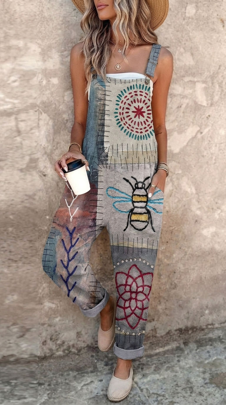 Kalina | Comfortable Printed Jumpsuit