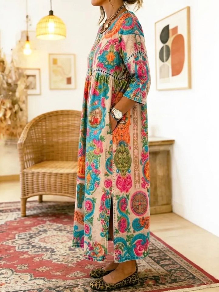 Nicole | Printed Dress