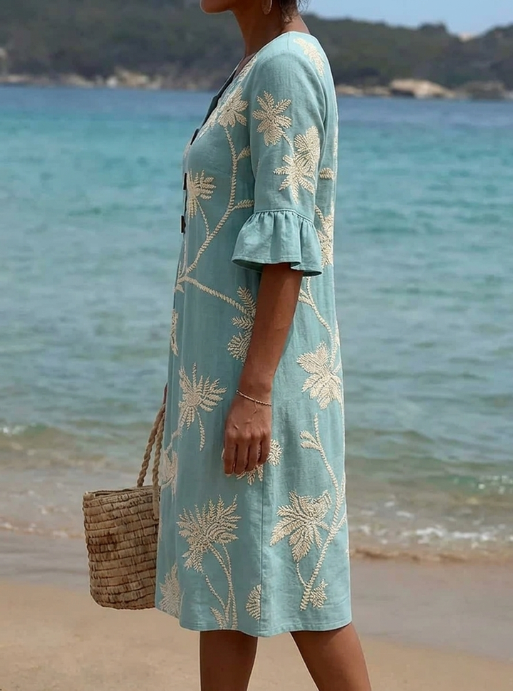 Almerina | Robe à imprimé floral