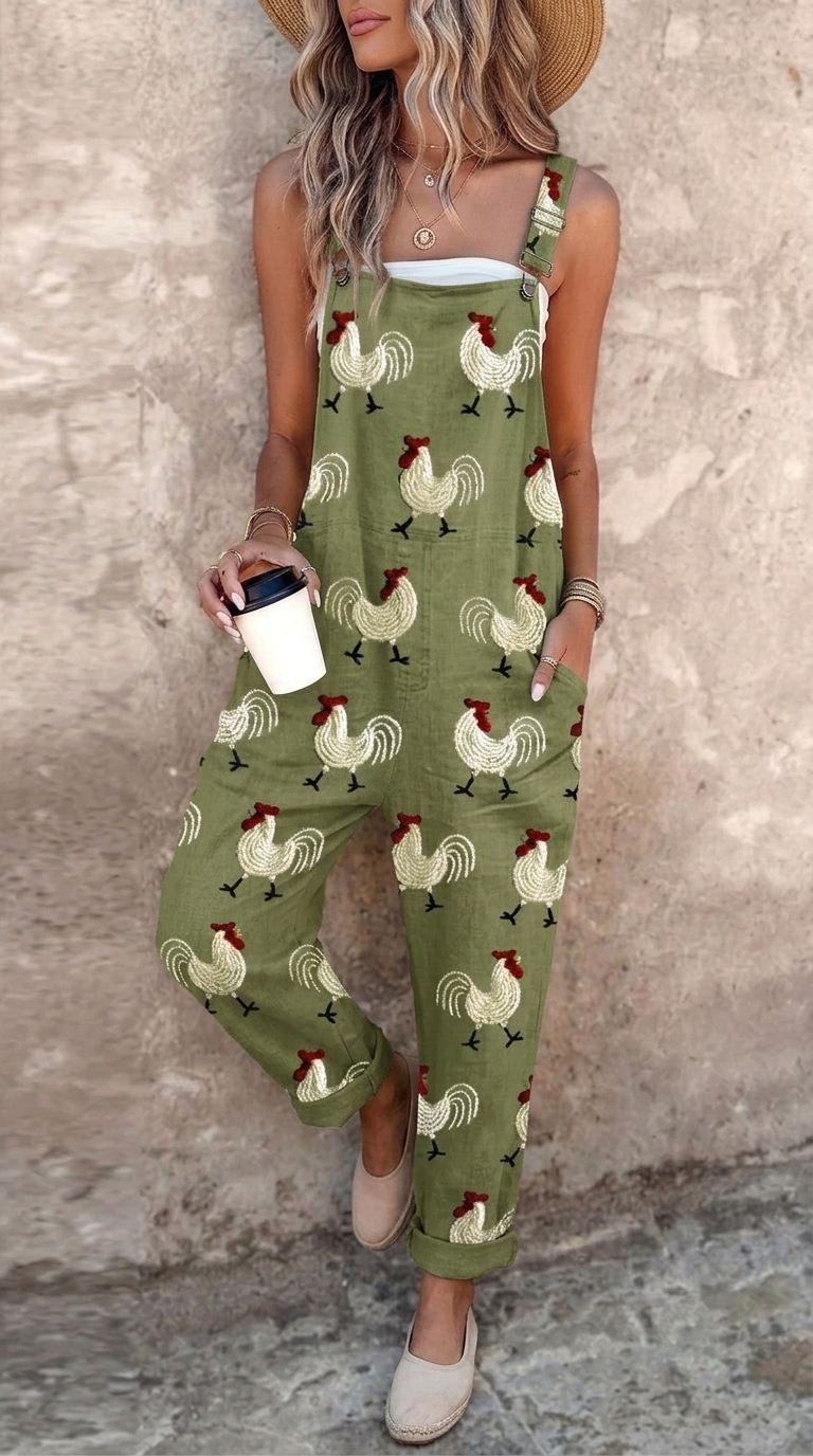 Amaro | Comfortable Printed Jumpsuit