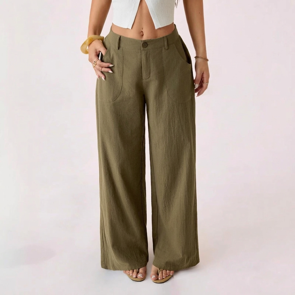 Élinne | Comfortable linen trousers