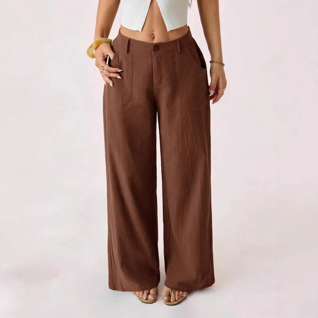 Élinne | Comfortable linen trousers