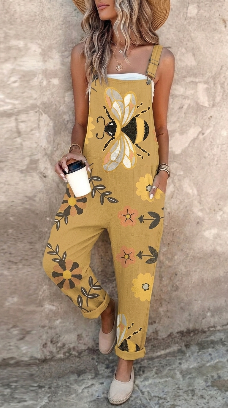 Saphira | Comfortable Printed Jumpsuit