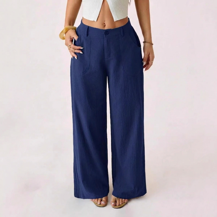 Élinne | Pantalon confortable en lin