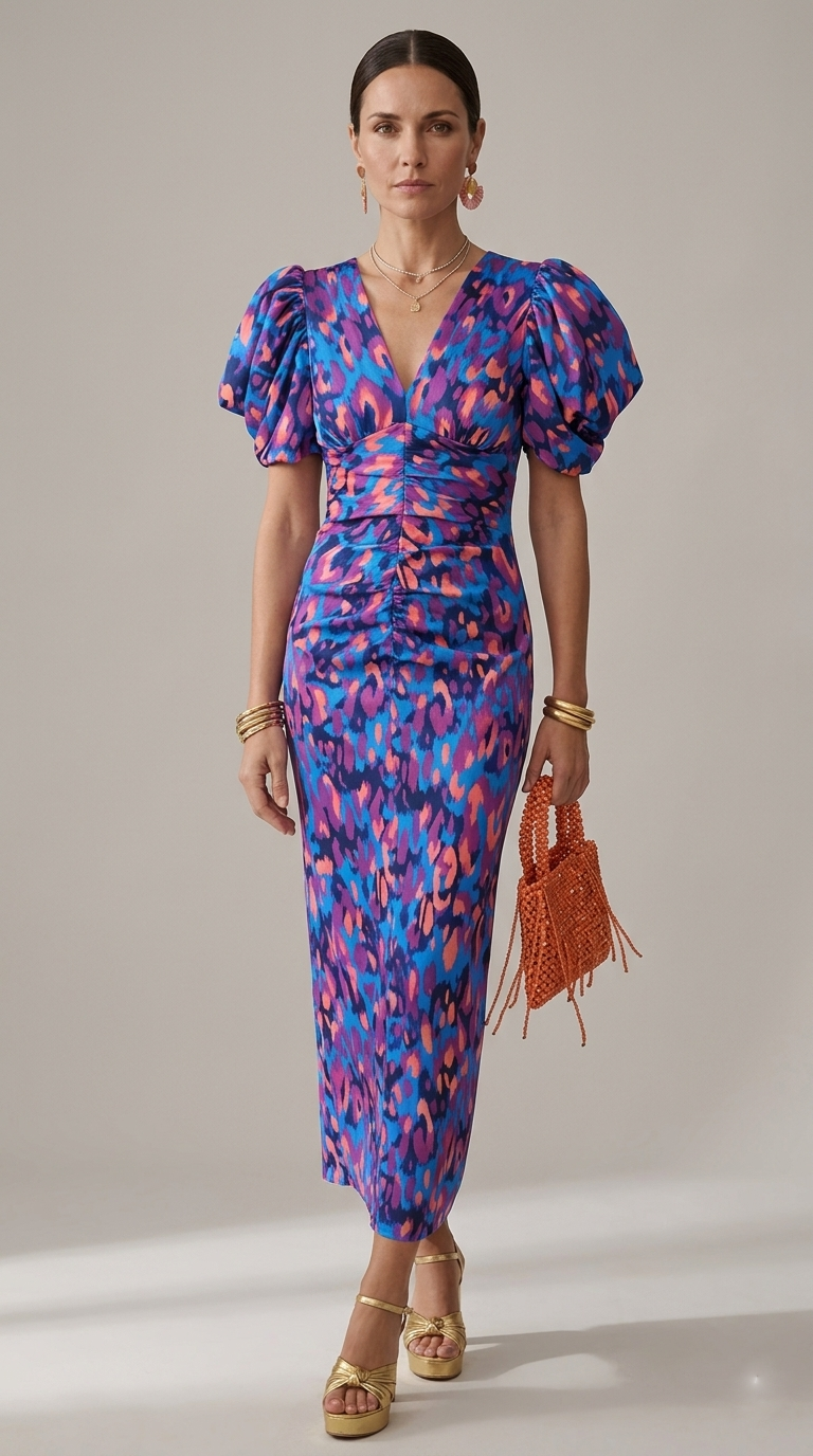Daline | Robe stylée et vibrante
