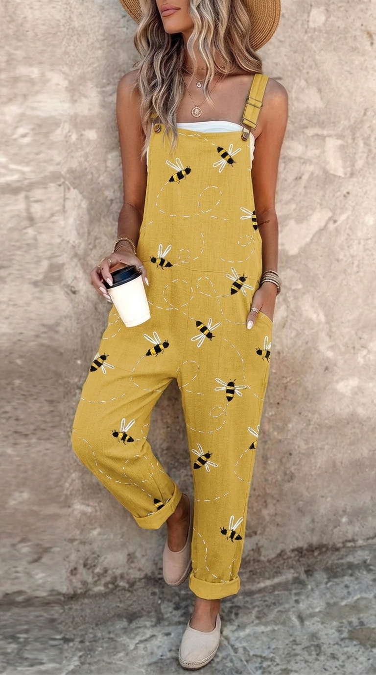 Kiara | Comfortable Printed Jumpsuit