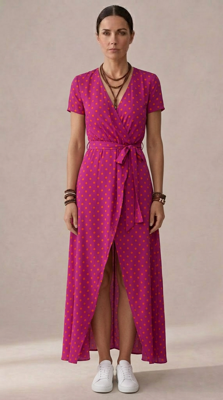 Ana | Robe à imprimé floral printemps