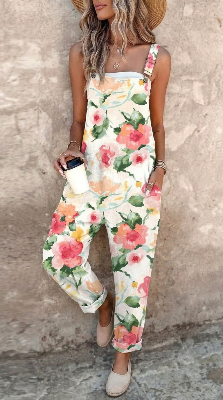 Elyra | Comfortable Printed Jumpsuit