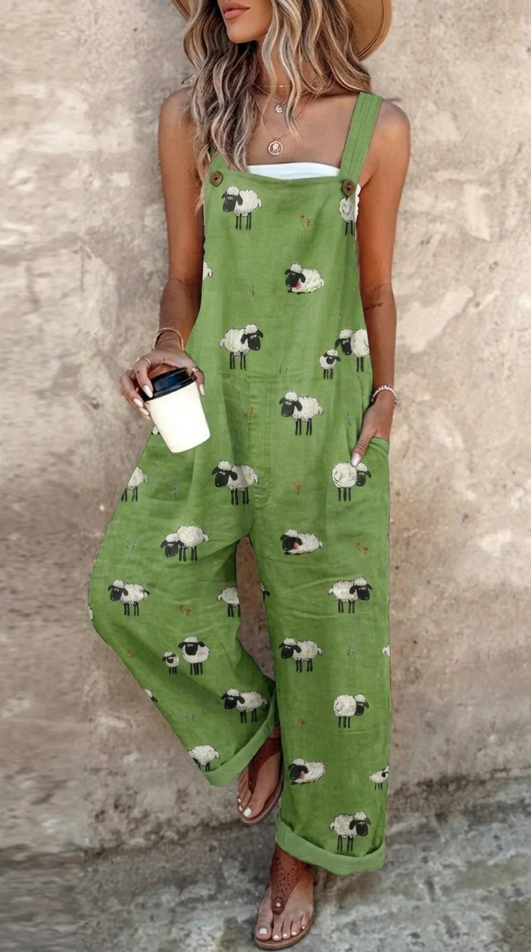Amalia | Comfortable Printed Jumpsuit