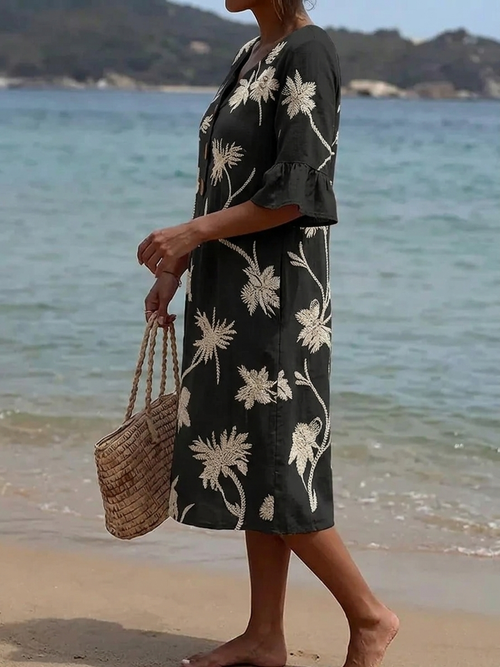 Adelaira | Vestido con estampado floral