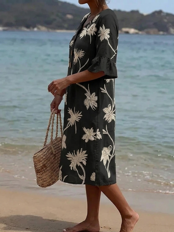 Adelaira | Robe imprimée florale