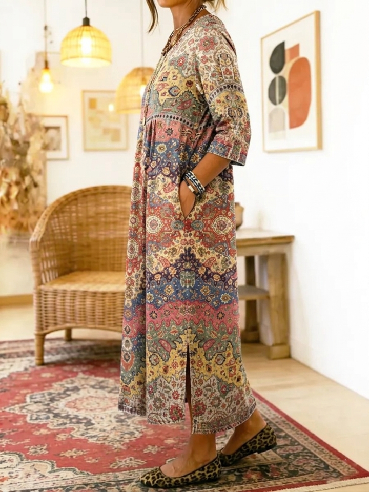 Brigitte | Printed Dress