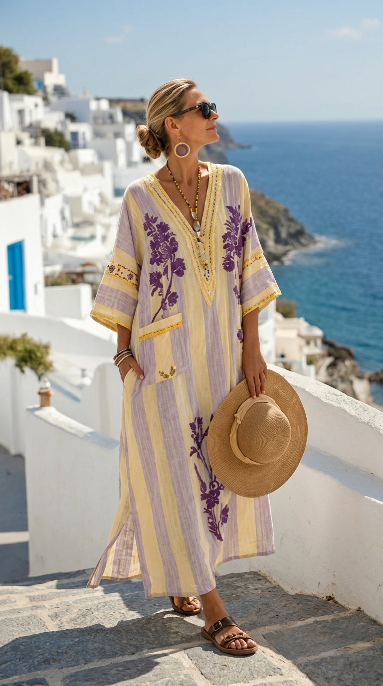 Colette | Long summer caftan