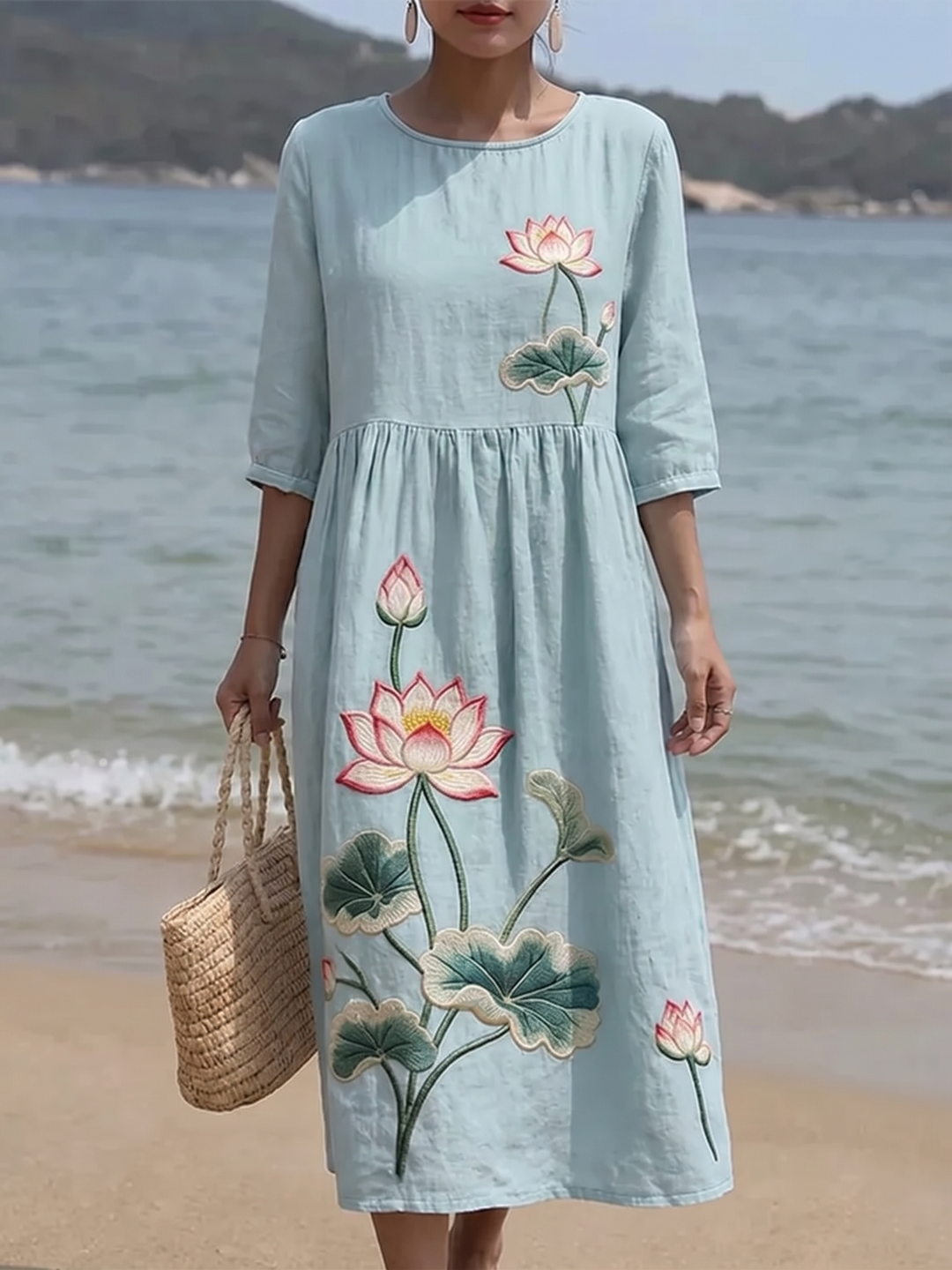 Vanessa | Robe fleurie élégante