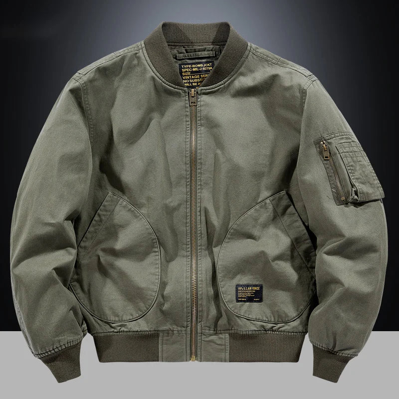 James | Vintage Bomber Jacket