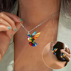 Hummingbird Necklace with Free Earrings