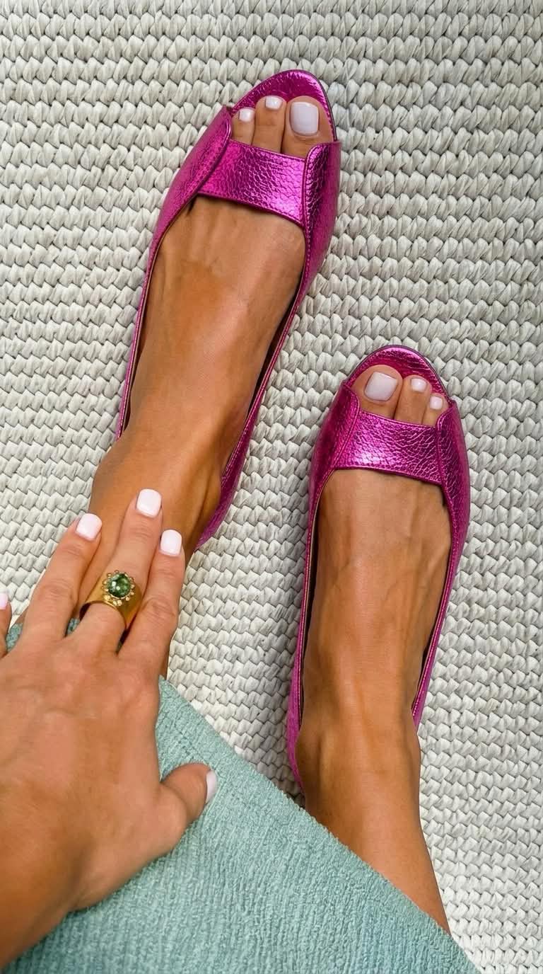 Adelina | Sandales dorées chic et confortables