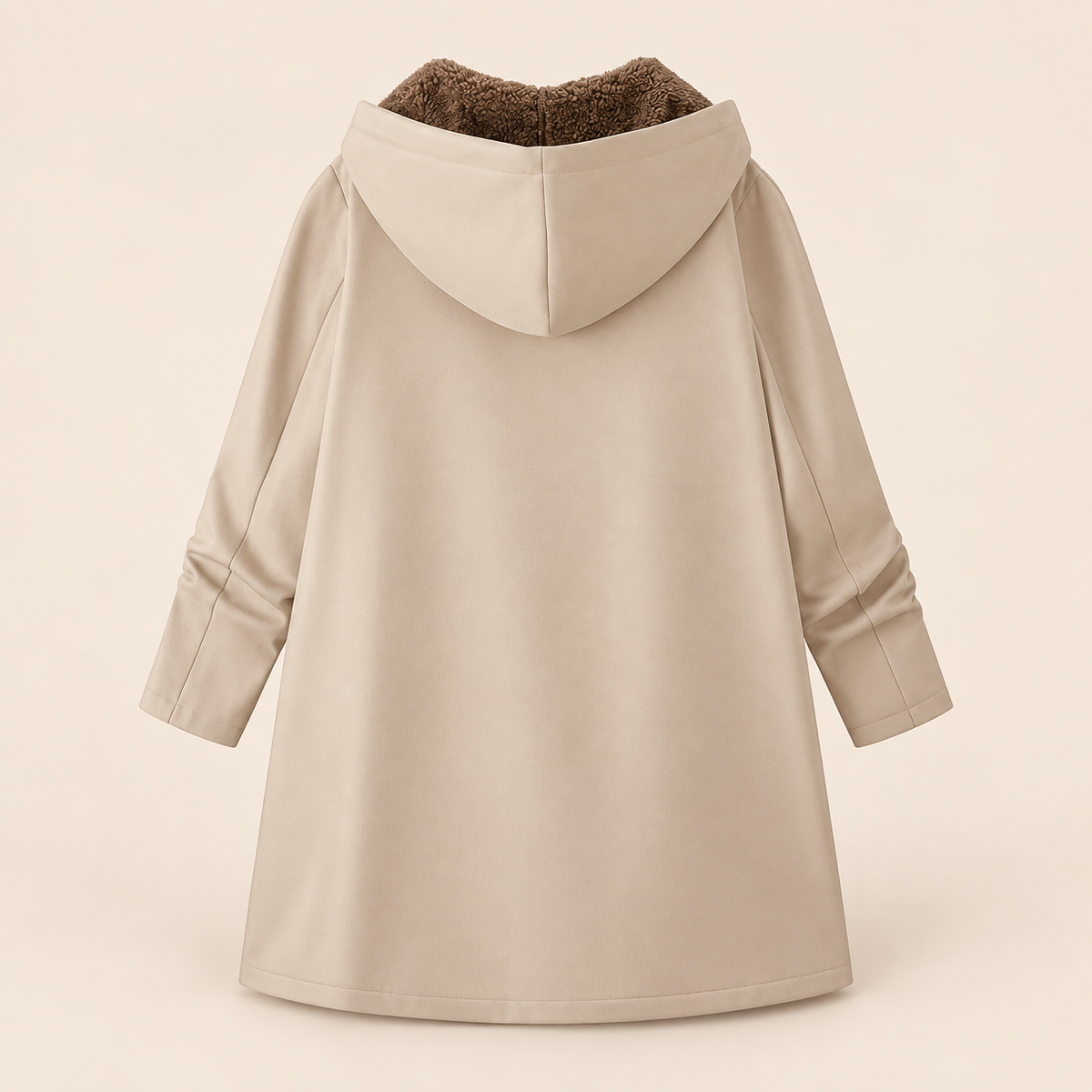 Adelyn | Cozy Sherpa-Lined Hooded Coat